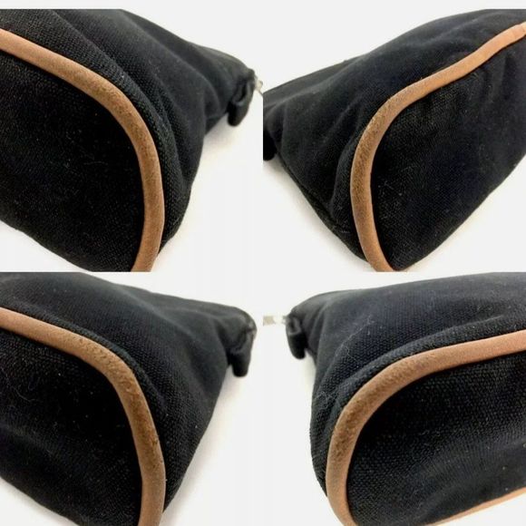 HERMES Bored Canvas Pochette Cosmetics Pouch /P1618 - Picture 6 of 8